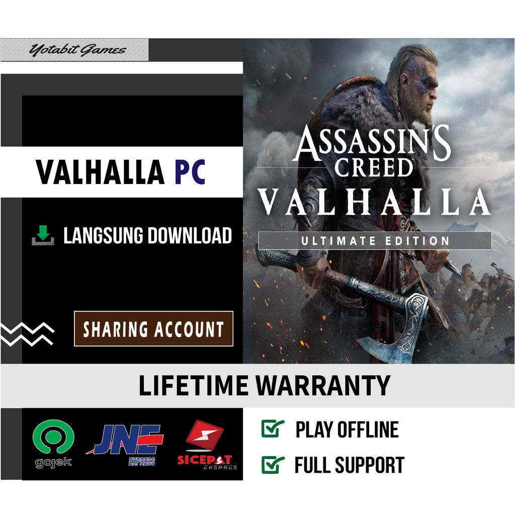 Jual Assassins Creed Valhalla Ultimate Edition Pc - Uplay Sharing (Offline) | Shopee Indonesia
