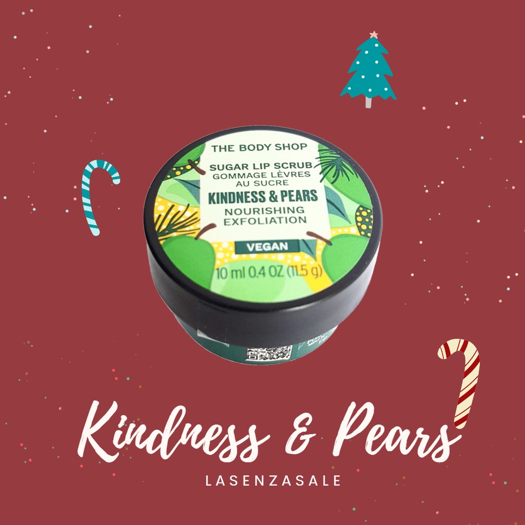 Jual TBS The Body Shop Original 100 Kindness & Pear Sugar Lip Scrub