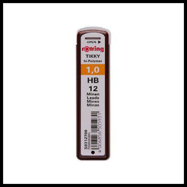 Jual Rotring Tikky HiPolymer Pencil Lead 1.0 Mm Hb / Isi Pensil