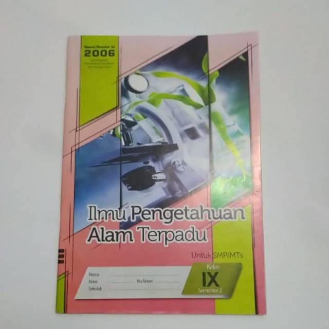 Penerbit Pt Tiga Serangkai Ipa Terpadu