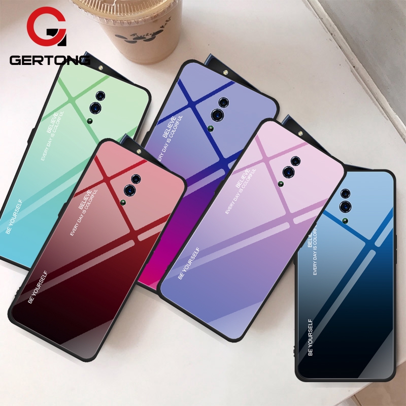 Soft Case Silikon TPU Cover Proteksi Tempered Glass untuk oppo f11 Pro