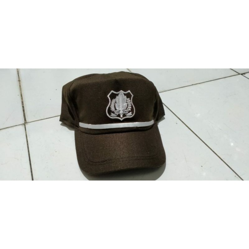 Jual Topi Satpam Terbaru/Topi Satpam Coklat/Topi Security Coklat | Shopee Indonesia