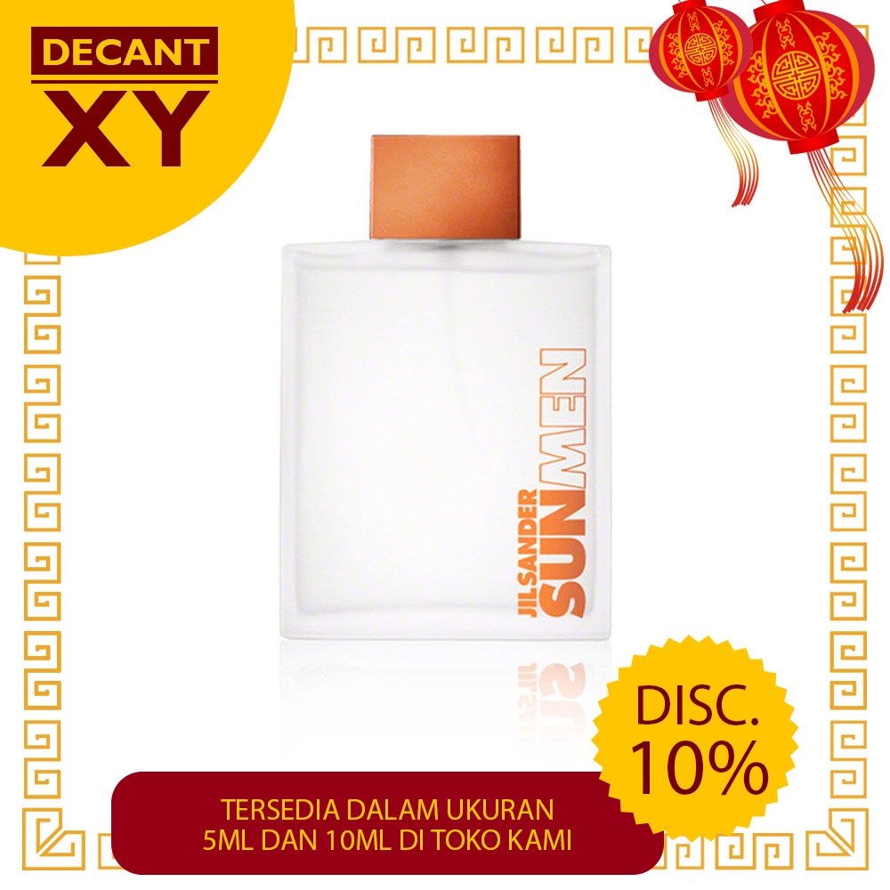 Jual Decant Parfum Jil Sander Sun For Men Edt 5Ml 10Ml 2Ml | Shopee Indonesia