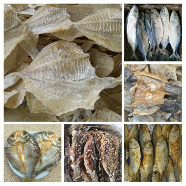 Peda Merah, Peda Putih, Ikan Asin Tawes, Gabus, Ikan Kapas, Ikan