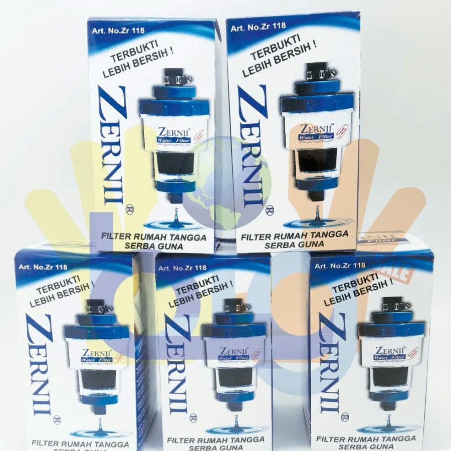 Jual FILTER KERAN AIR FULL SET / LENGKAP / FILTER ZERNI AIR FILTER