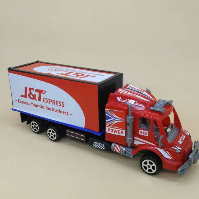 Mainan anak mobil truck jne dan j&t /maenan anak mobil