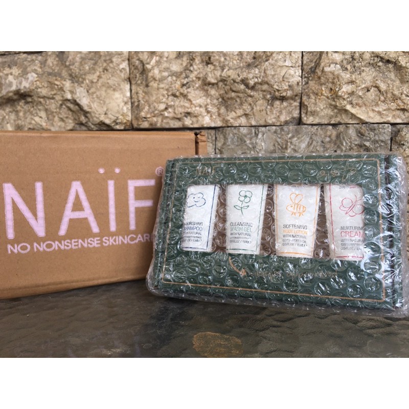 Jual Naif Baby Starter Kit/Travel Kit/Mini Set | Shopee Indonesia