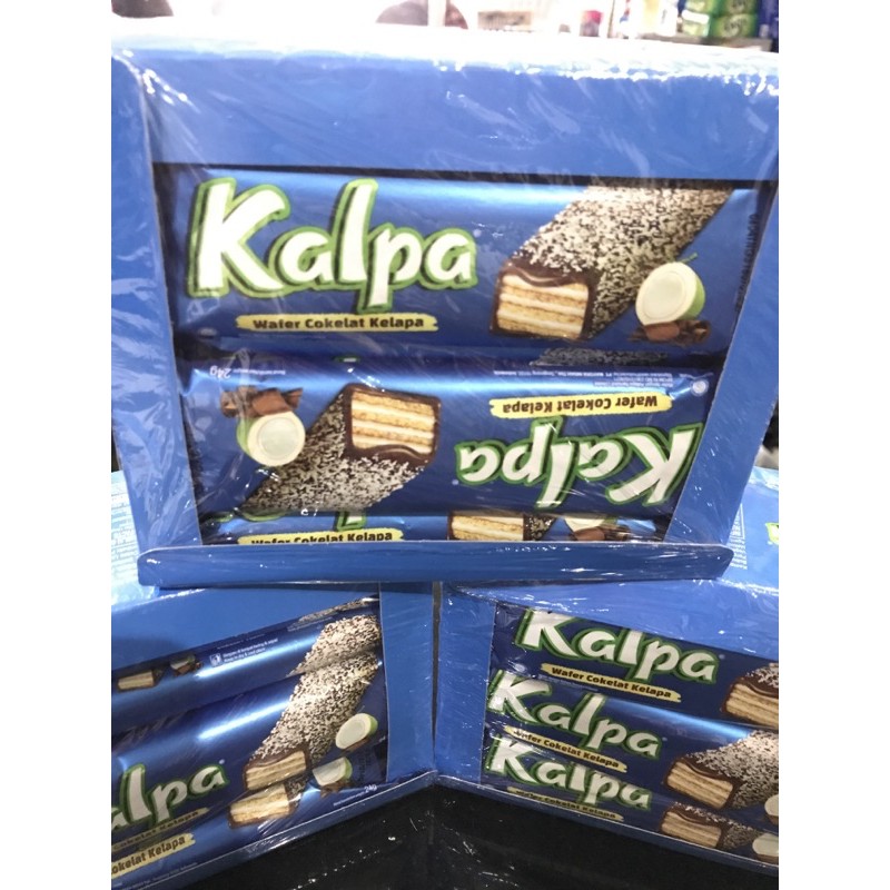 Jual KALPA WAFER COKLAT KELAPA (1box isi 12pc) Shopee Indonesia