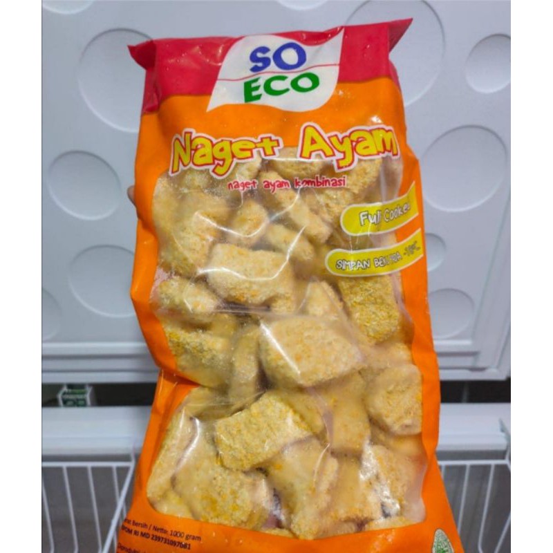 Nugget So Eco 1kg / chicken nugget, naget ayam so good, so