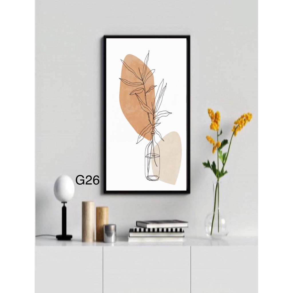 Jual Hiasan Dinding G26 Figura Bingkai Foto Pajangan Wall Decor