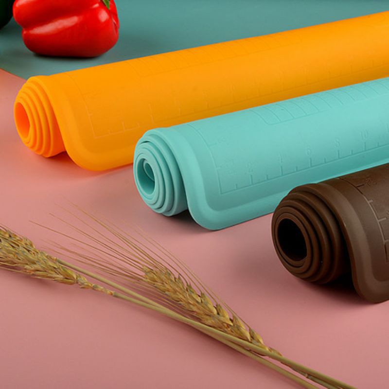 Jual premium thick silicone mat / kneading dough mat / silmat tebal / alas gilas adonan Shopee