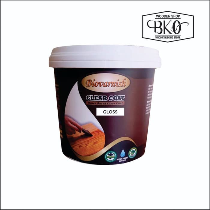 34 Cat Kayu Clear Doff Yang Indah!