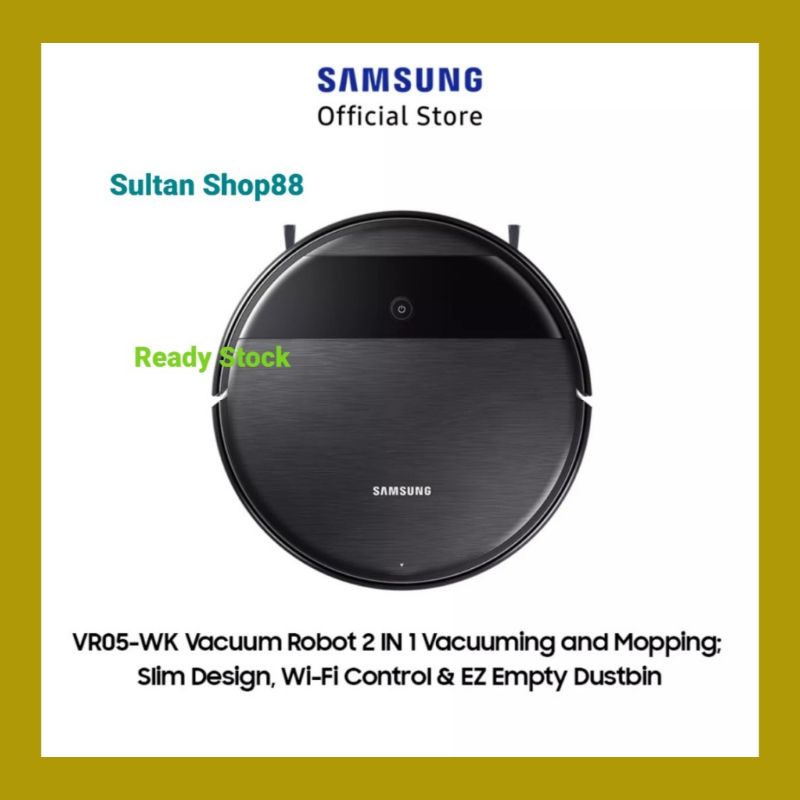 Jual Samsung Vacuum Robot Smart 2 In 1 VR05R5050WK/SE l Vacuum Cleaner