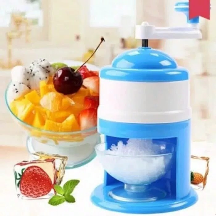 Alat Serutan Es Manual Putar Portable Ice Crusher Manual