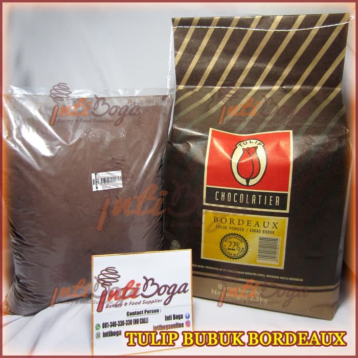 Jual Coklat Bubuk Tulip Bordeaux 250Gr / Cocoa Powder | Shopee Indonesia