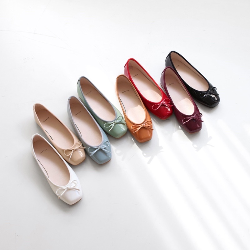 Jual SAPPUN Flat Shoes Ribbon Erino Shopee Indonesia