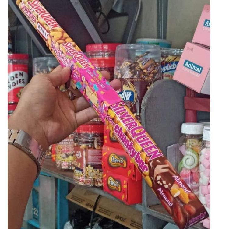 Jual Kj Silverqueen Chunky Bar Besar// Silverqueen Chunky Bar 200Gr // Coklat Valentine❊® (Harga Termurah | Shopee Indonesia