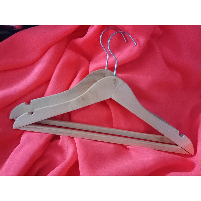 Hanger kayu palang anak Shopee Indonesia