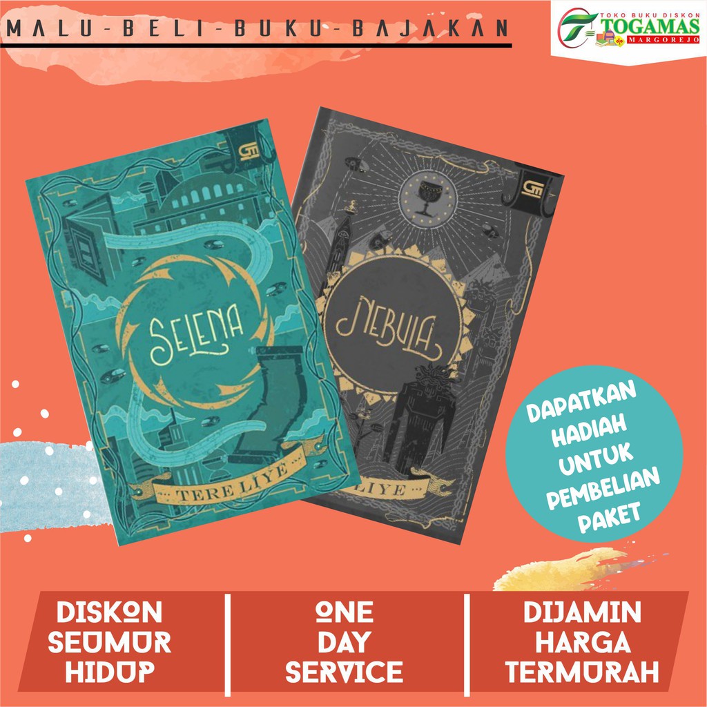 BEST SELLER !! NOVEL NEBULA // SELENA KARYA TERE LIYE Shopee Indonesia