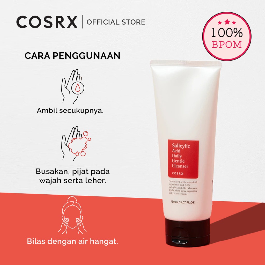 Jual COSRX Salicylic Acid Daily Gentle Cleanser Skin Care 150 ML
