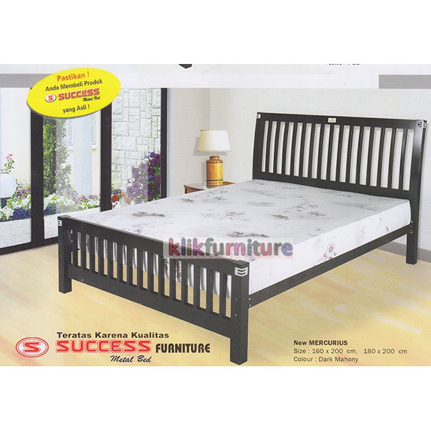 Jual [promo] Ranjang Semi Kayu New Mercurius SUCCESS 160x200 cm