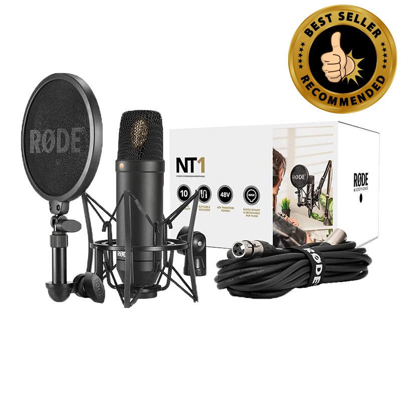 RODE NT1 Kit Cardioid Condenser Microphone Shopee Indonesia
