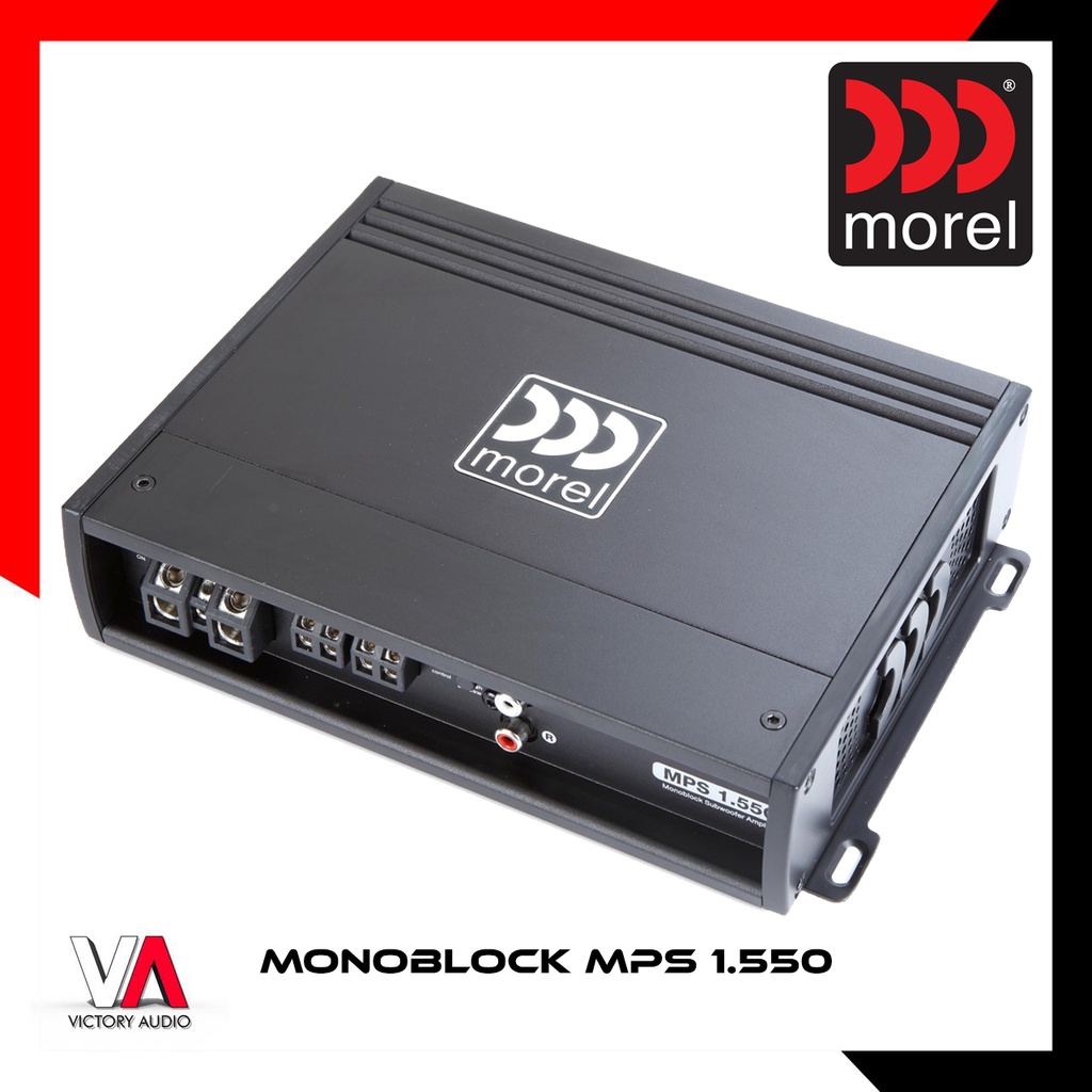 Jual Power Amplifier Monoblock 1 Channel MOREL MPS 1.550 Class D High