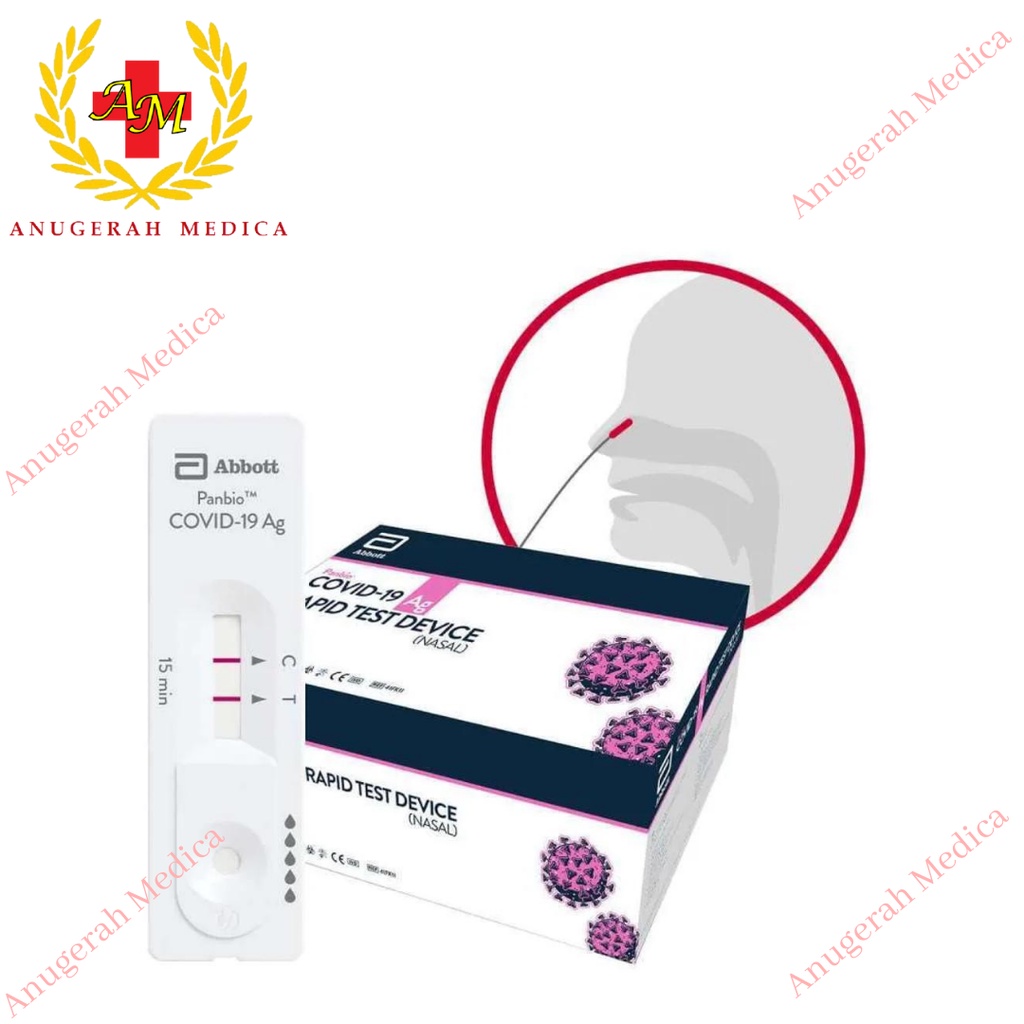 Abbott Panbio Alat Test Swab Antigen/ Swab Hidung Shopee Indonesia