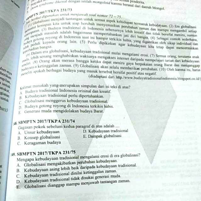 Contoh Paragraf Tentang Keragaman Budaya Bangsa Berbagai Contoh