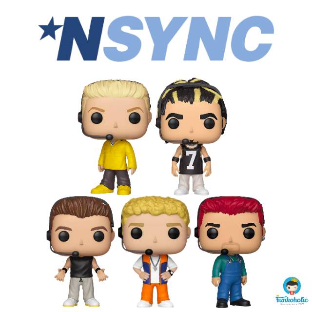 Funko Pop! Albums Nsync JC Chasez/Lance Bass/Justin