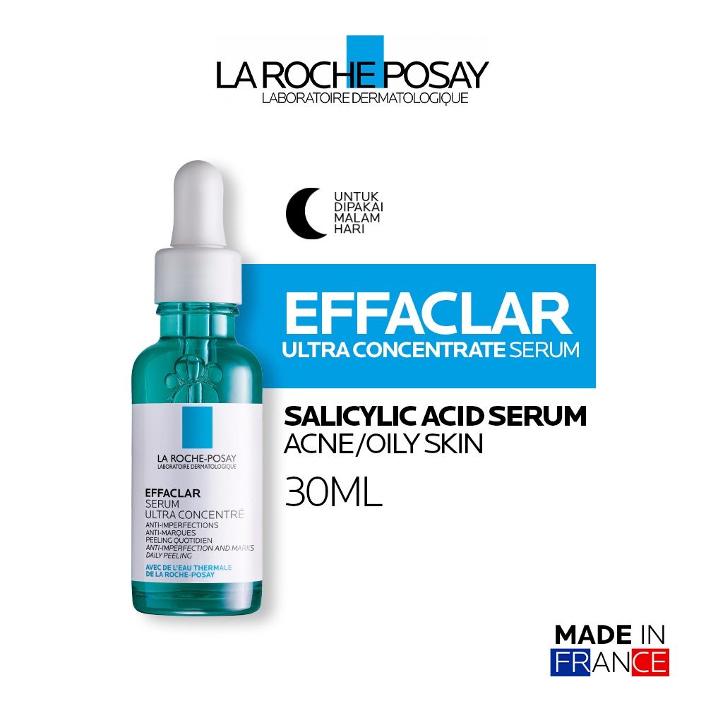 Jual La Roche Posay Effaclar Salicylic Acid Serum 30Ml - Serum Wajah Kulit Jerawat/ Berminyak | Shopee Indonesia