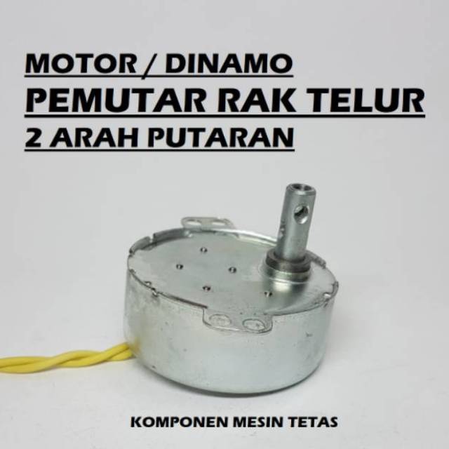 Motor Dinamo Pemutar Rak Telur Mesin Tetas Shopee Indonesia
