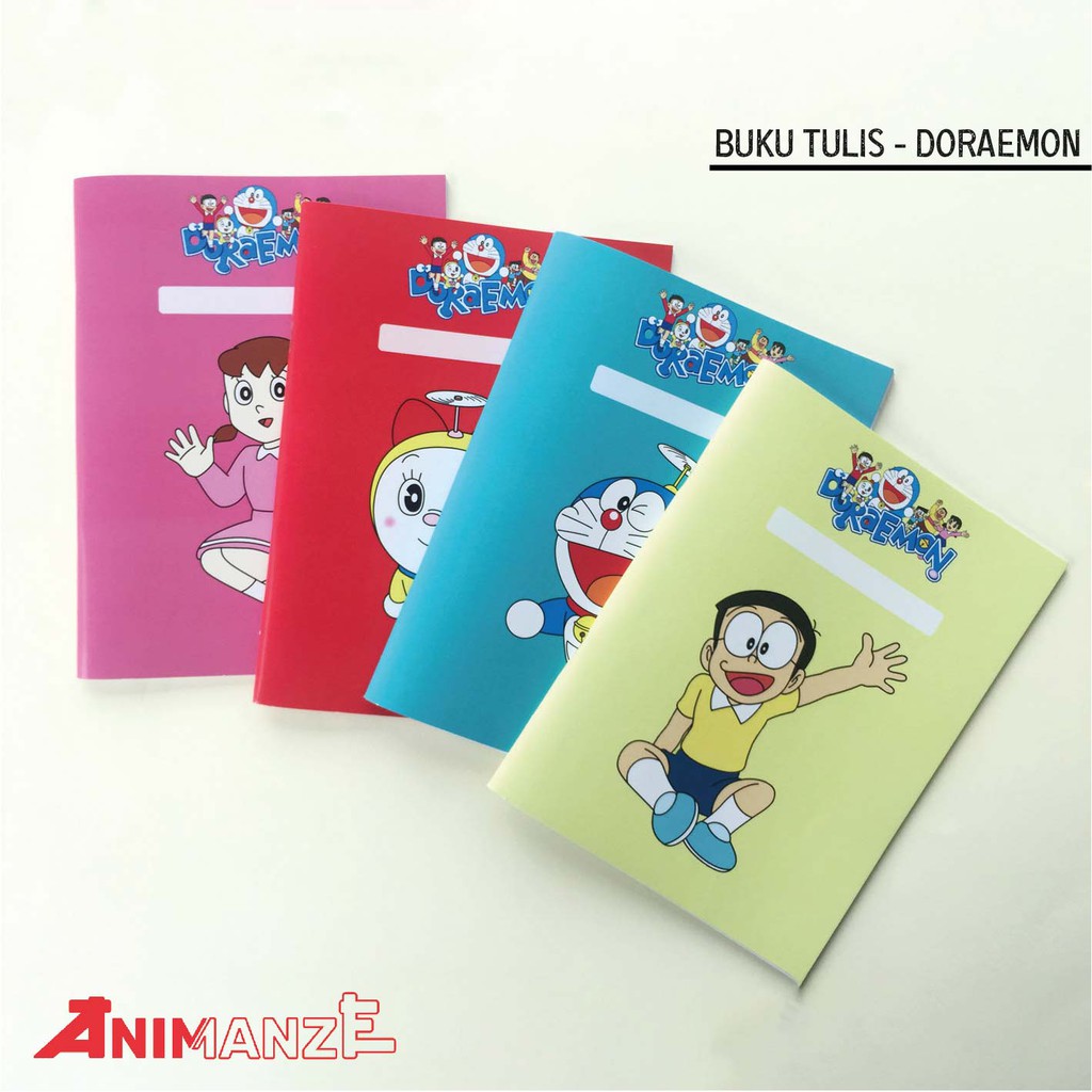 Buku Tulis Doraemon (Min.beli 2 pcs) - Buku Tulis Anime - Doraemon - Buku  Tulis Sekolah - Notebook | Shopee Indonesia