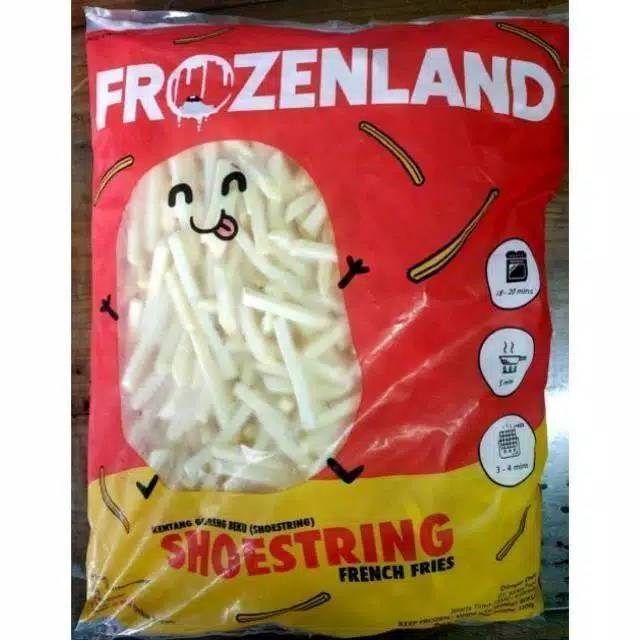 [PROMO] KENTANG GORENG FROZENLAND 1KG Frozen Food Bandung Shoestring