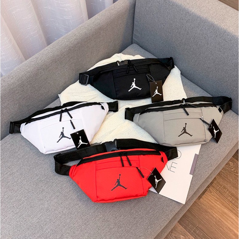 NIKE AIR JORDAN WAISTBAG LOGO POLOS / TAS DADA / SELEMPANG Shopee Indonesia