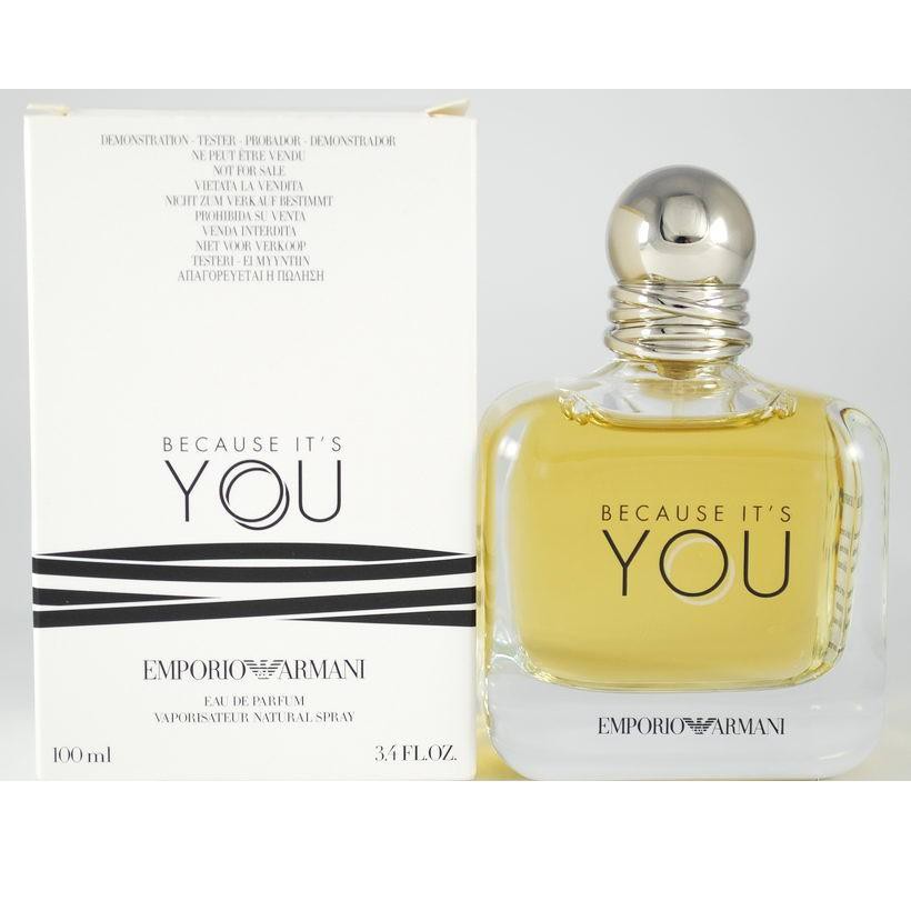 Jual Original Parfum Giorgio Armani Because It's You Edp 100Ml Women (Tester) | Shopee Indonesia