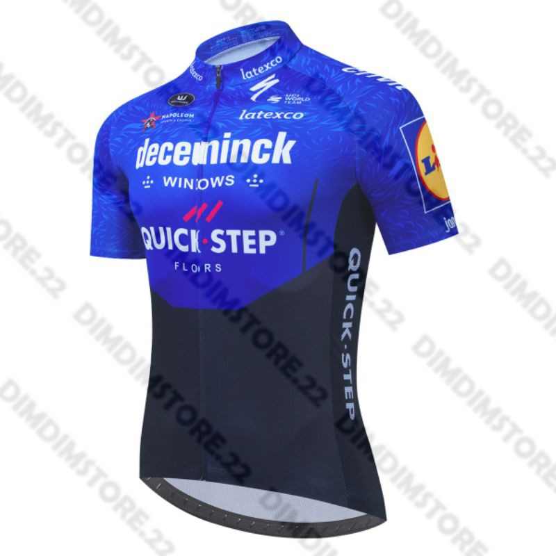 Jual Jersey Sepeda Balap Roadbike Mtb Gowes Import Murah - Jersey Quickstep Pro Team 2021 | Shopee Indonesia