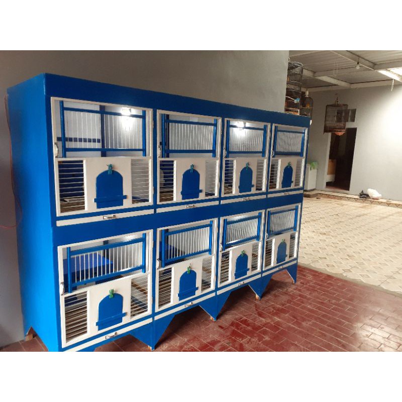 Jual Promo Kandang Merpati / Kandang Macan / Kandang Burung Dara Isi 8 Pintu Kayu Jati Fiber Indonesia|Shopee Indonesia 800_X_800_jpg