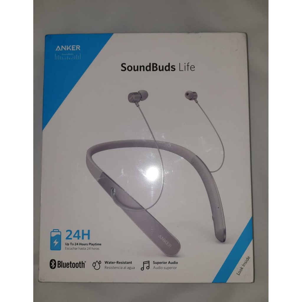 Anker SoundBuds Life Bluetooth Headphone Shopee Indonesia