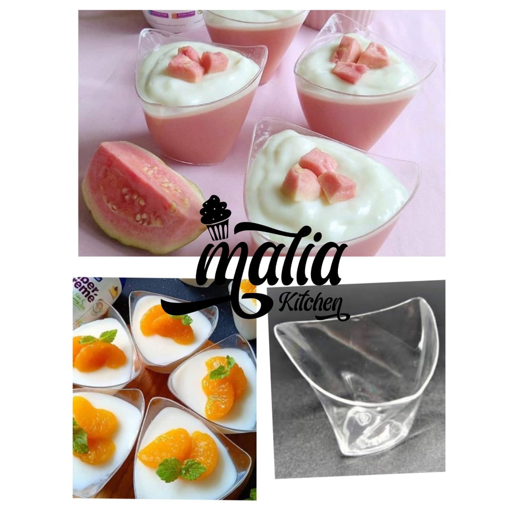 cup puding unik 3 gelombang | Shopee Indonesia