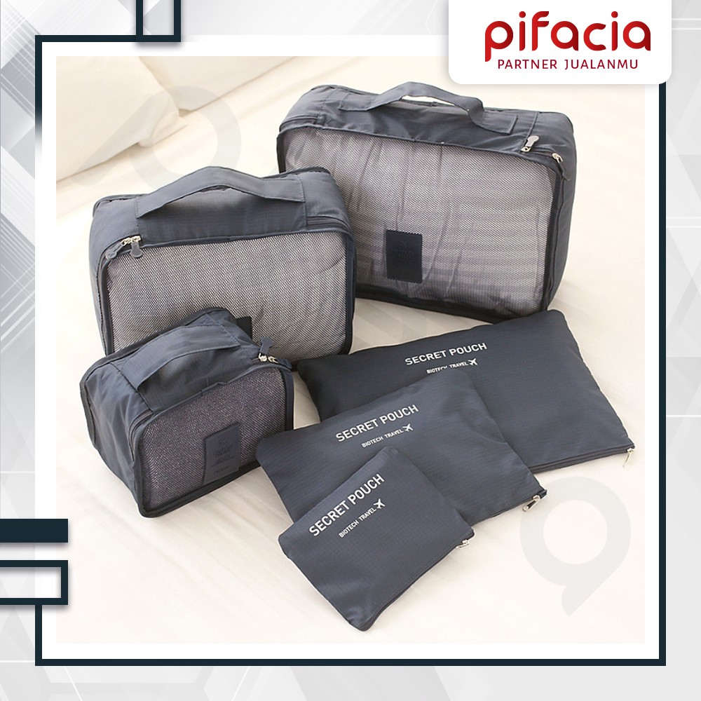 Travel Bag in Bag 6 in 1 Tas Koper Set Organizer Traveling Shopee Indonesia