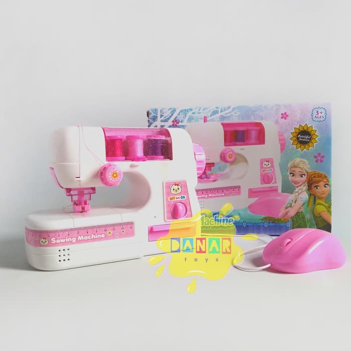 Jual Mainan Anak Perempuan Mesin Jahit Mainan Sewing Machine Frozen | Shopee Indonesia