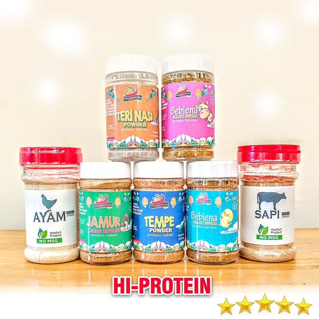 Kaldu Mpasi bayi food powder homemade non msg tanpa pengawet kaldu bayi