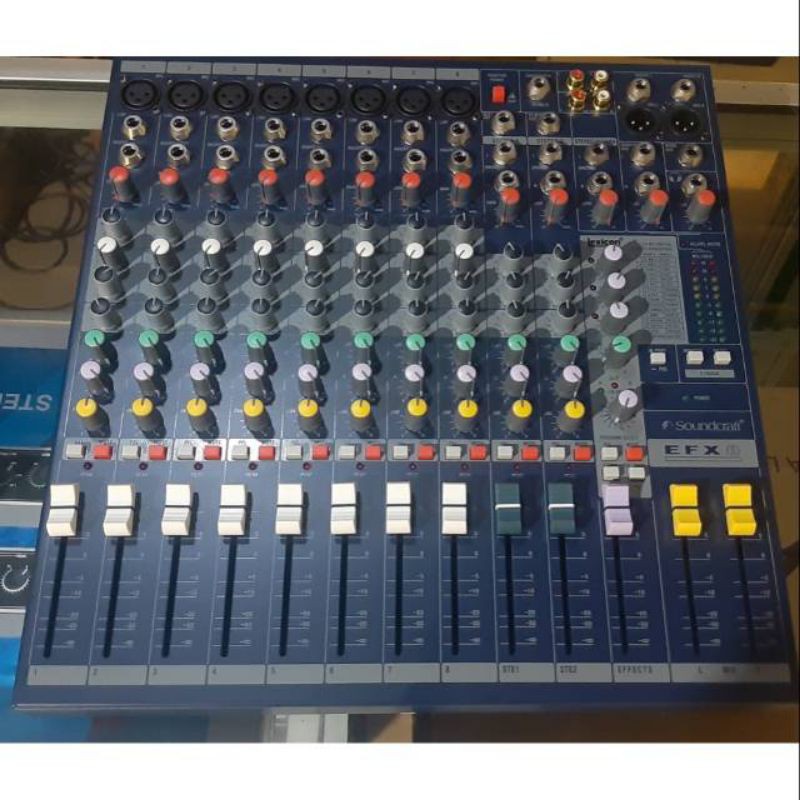Jual Mixer soundcraft EFX 8 mixer soundcraft 8 channel efx8 Shopee