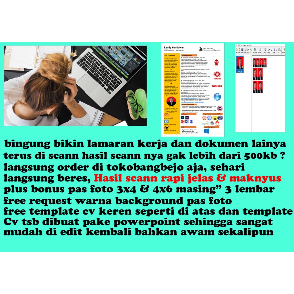 Warna Background Pas Foto Lamaran Kerja Rahman Gambar