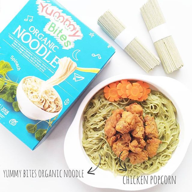 Yummy Bites Organic Noodle Untuk 510 porsi/ Mie Bayi