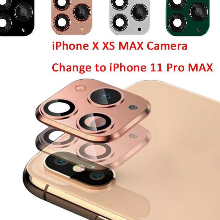 Jual 7.7 Terlaris Fake Iphone 11 Pro Camera Protector Pelindung Kamera Iphone X Xs Max ✈ | Shopee Indonesia