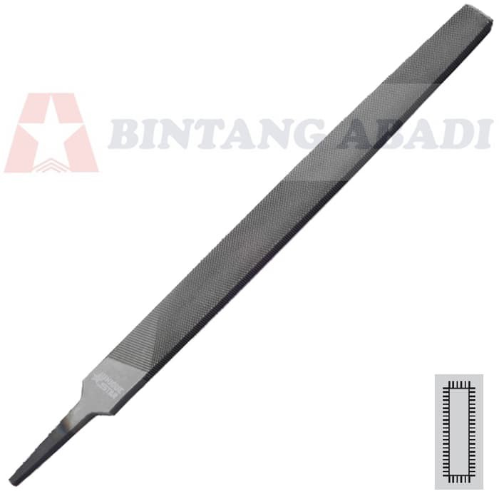 Unique Star Kikir Besi Lurus 14&quot; (350 mm) / Flat Bastard Files - FB14 BA139  | Shopee Indonesia