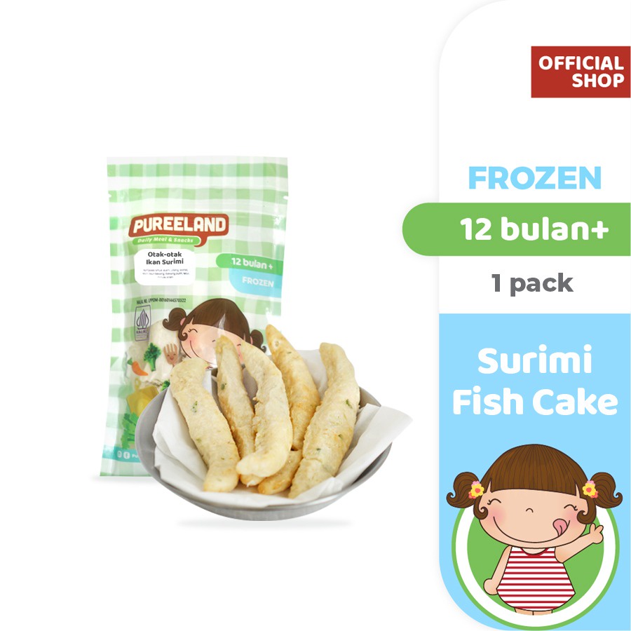 Jual Pureeland Baby Surimi Fish Cake / Otakotak Ikan Surimi / Frozen