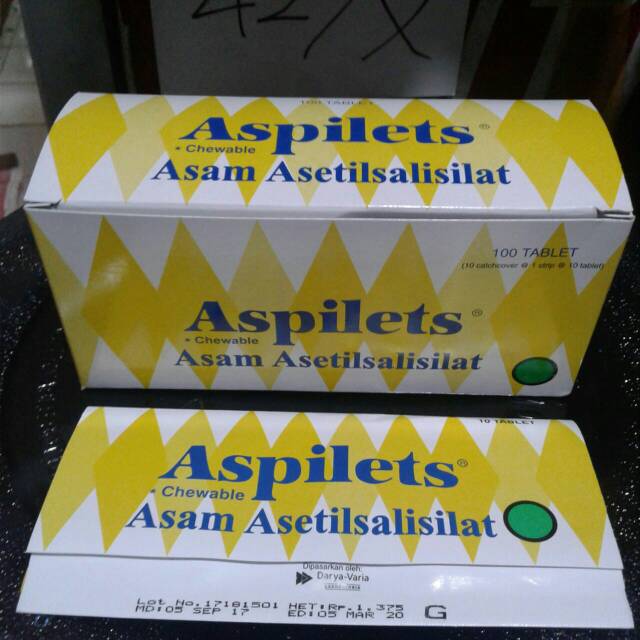 Aspilet - Obat Pengencer Darah | Shopee Indonesia